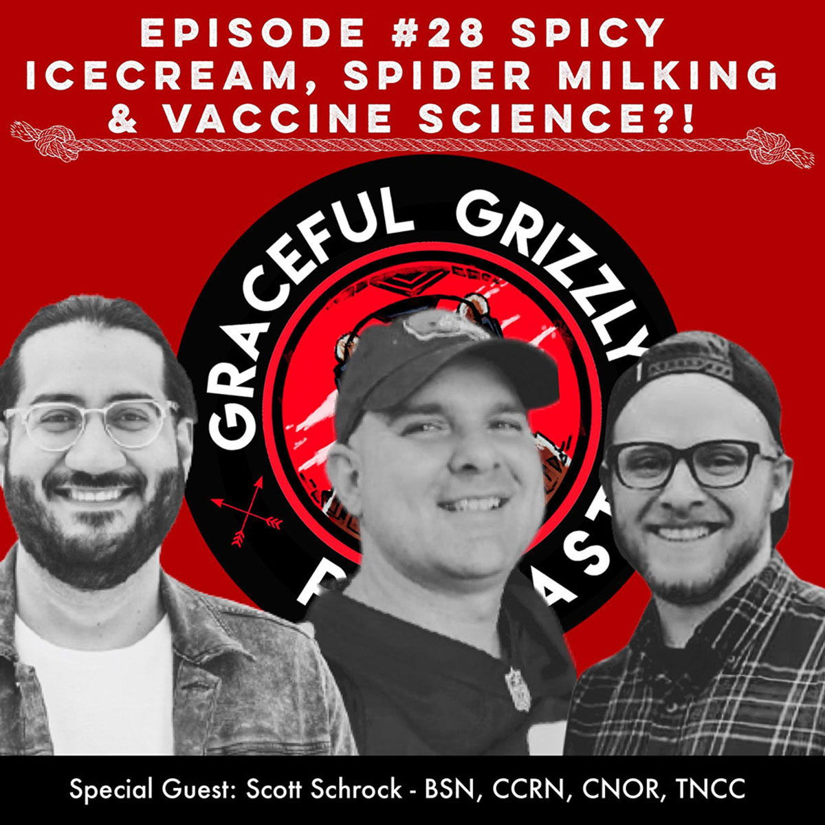 Ep #28 – Spicy Ice Cream, Spider Milking & Vaccine Science?!